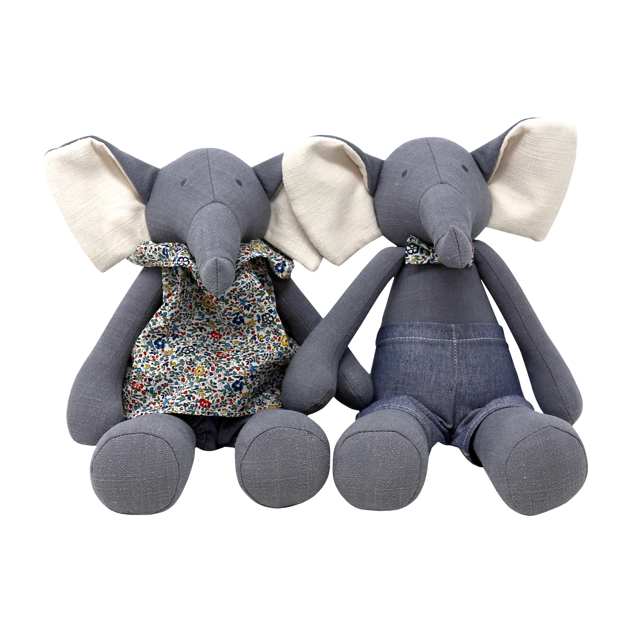 Bernadette the Elephant-Small Grey