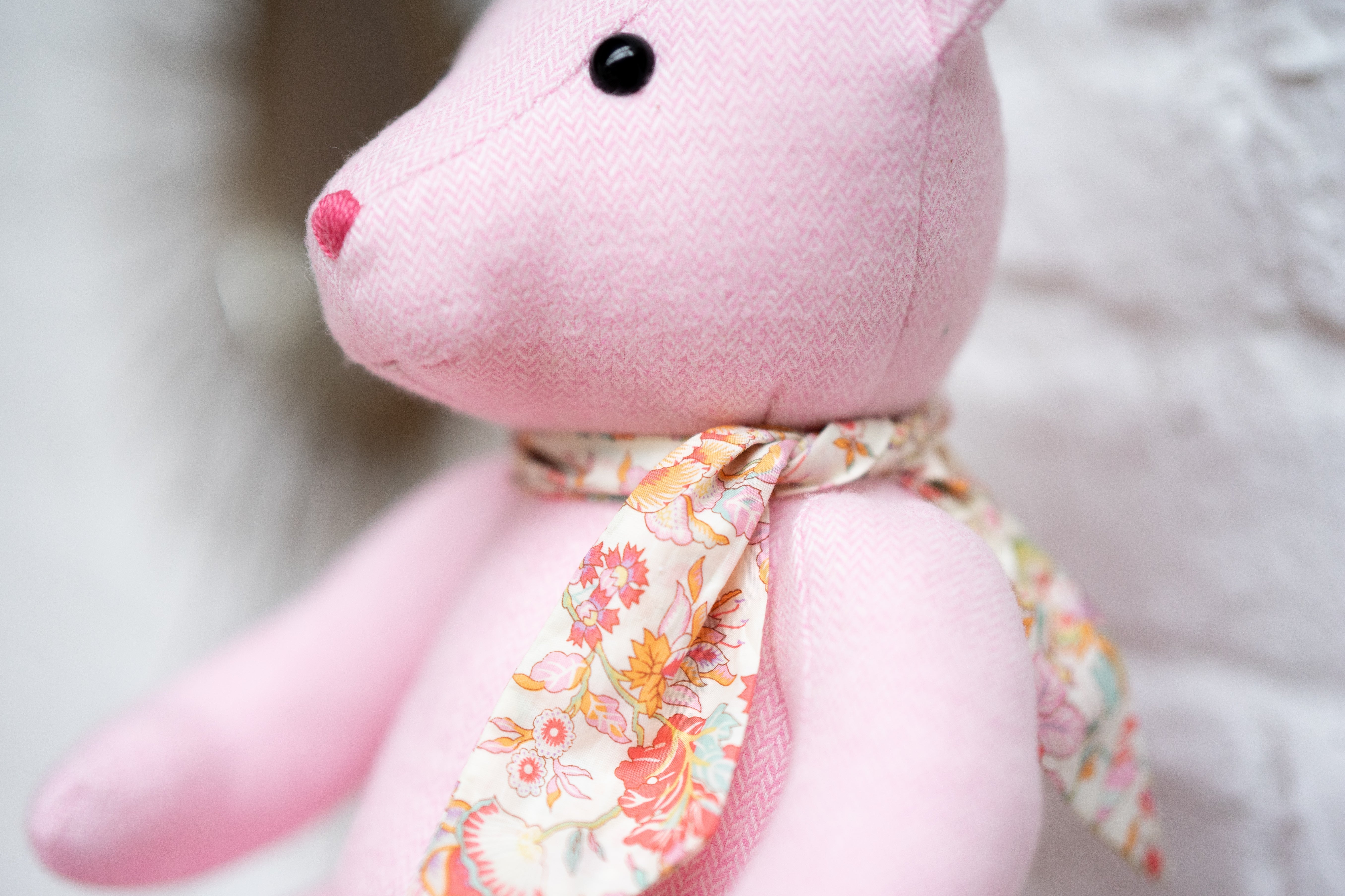 My Bear - Chevron Rose - Liberty