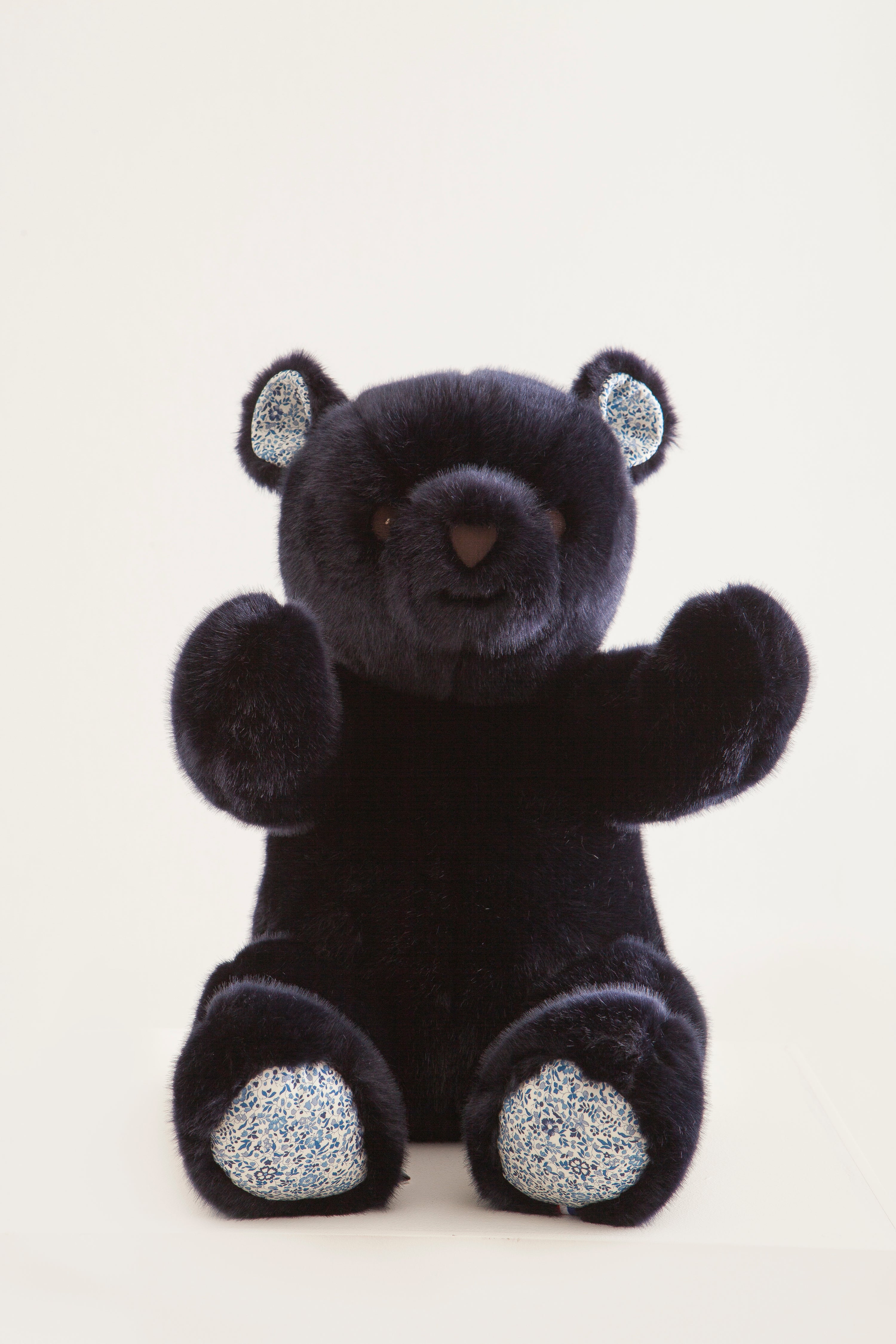 Robert the Bear | Navy | Dark Blue Liberty Print