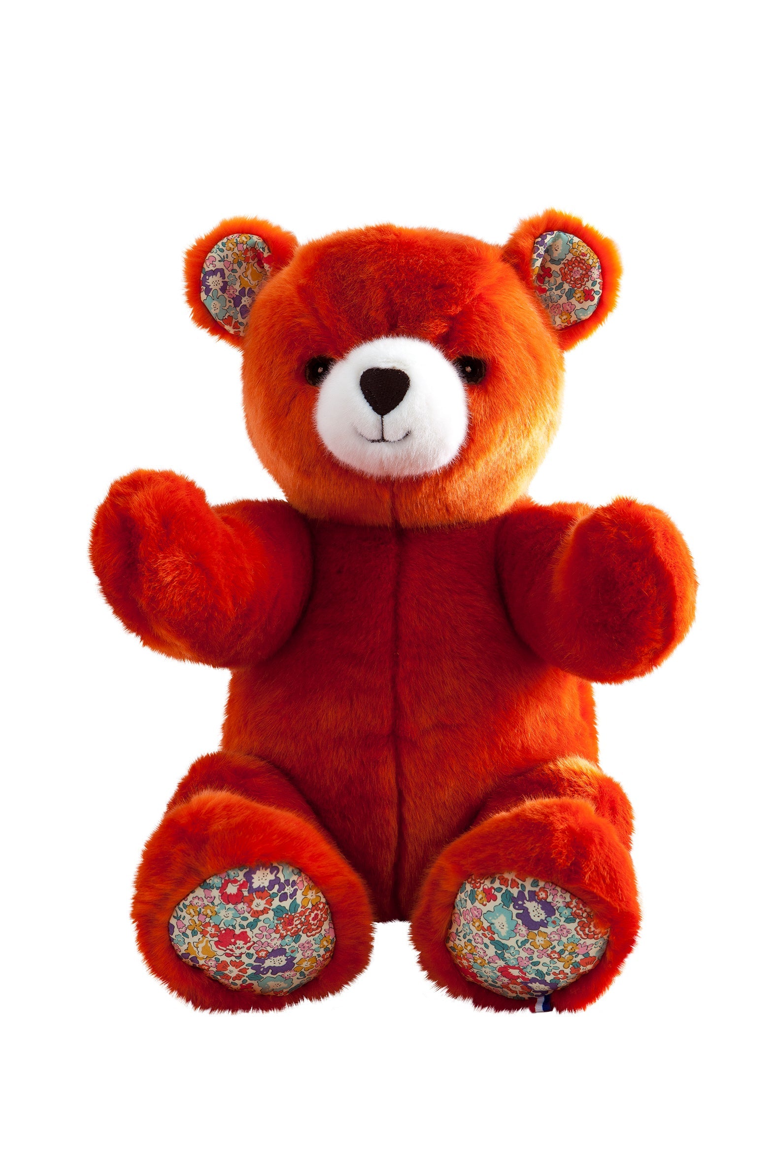 Robert the Bear | Orange | Liberty Print