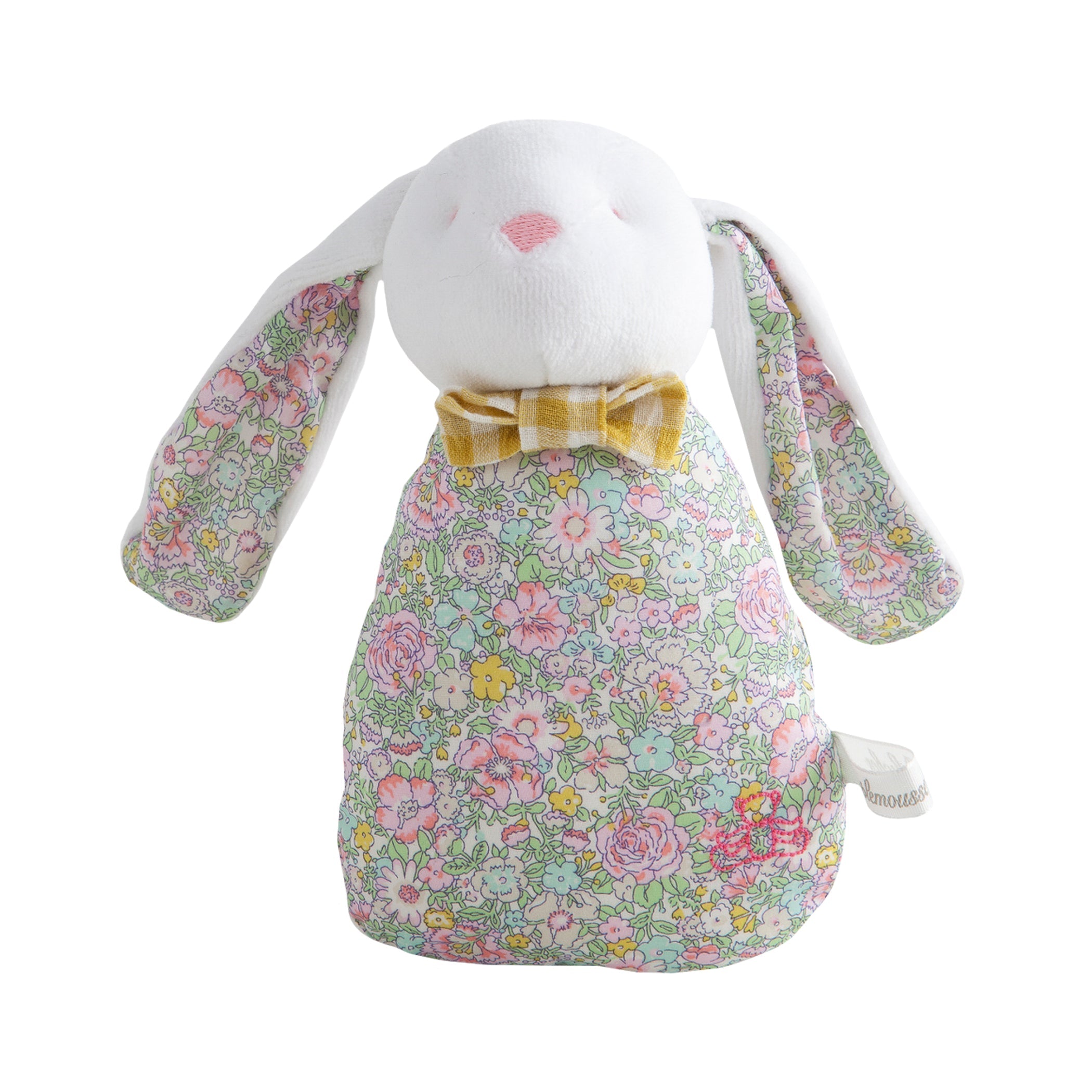 Pamplemousse Peluches Liberty Rabbit Rattle