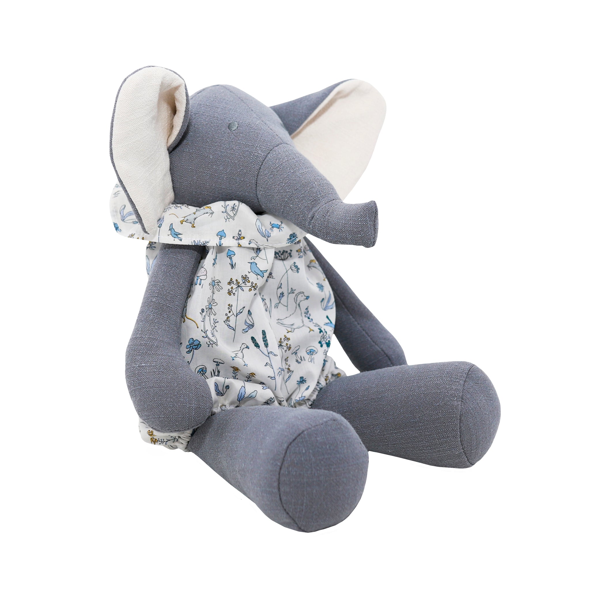 Bernadette the Elephant-Small Grey