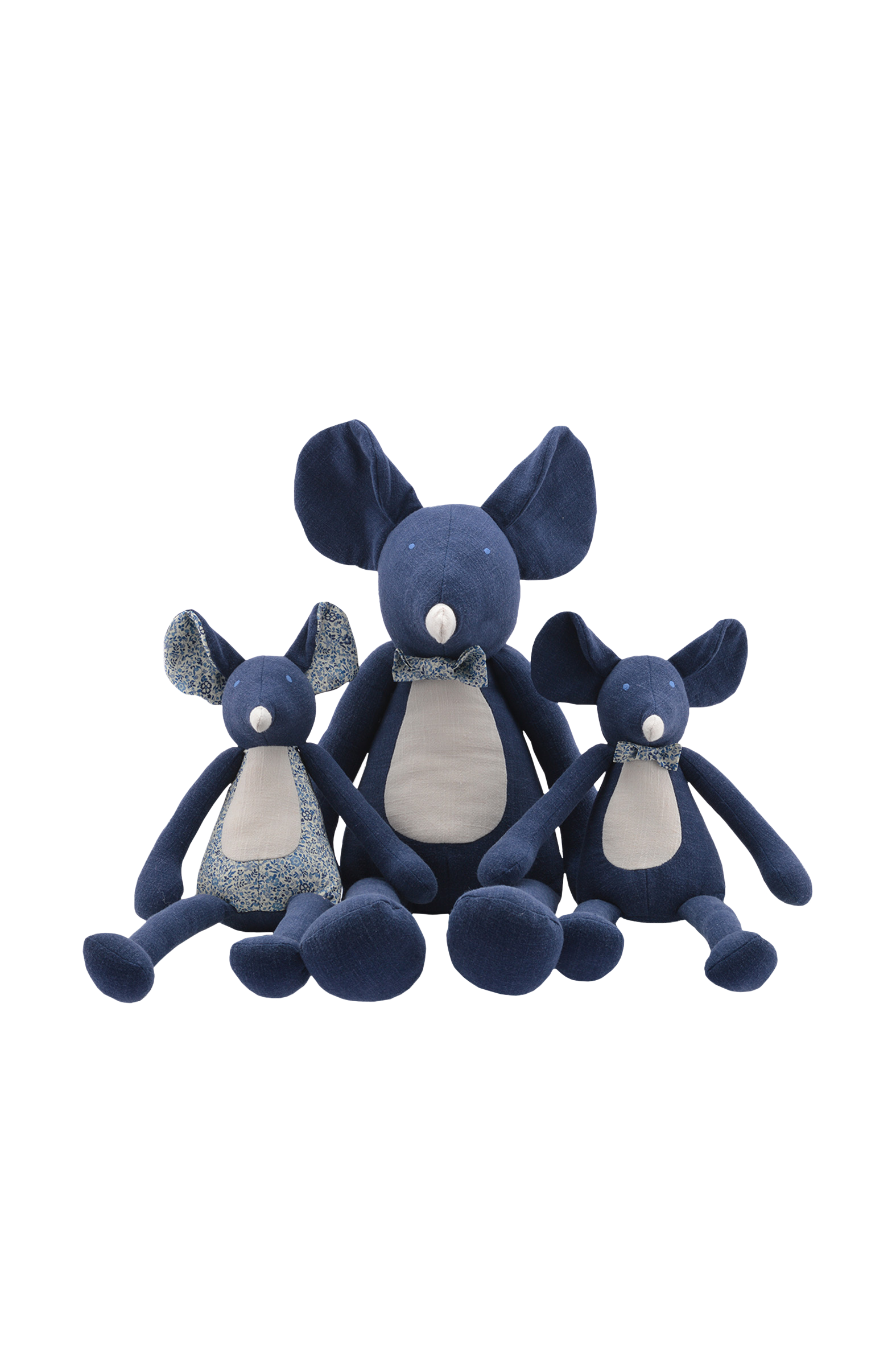 Jules the Mouse - Blue - Small