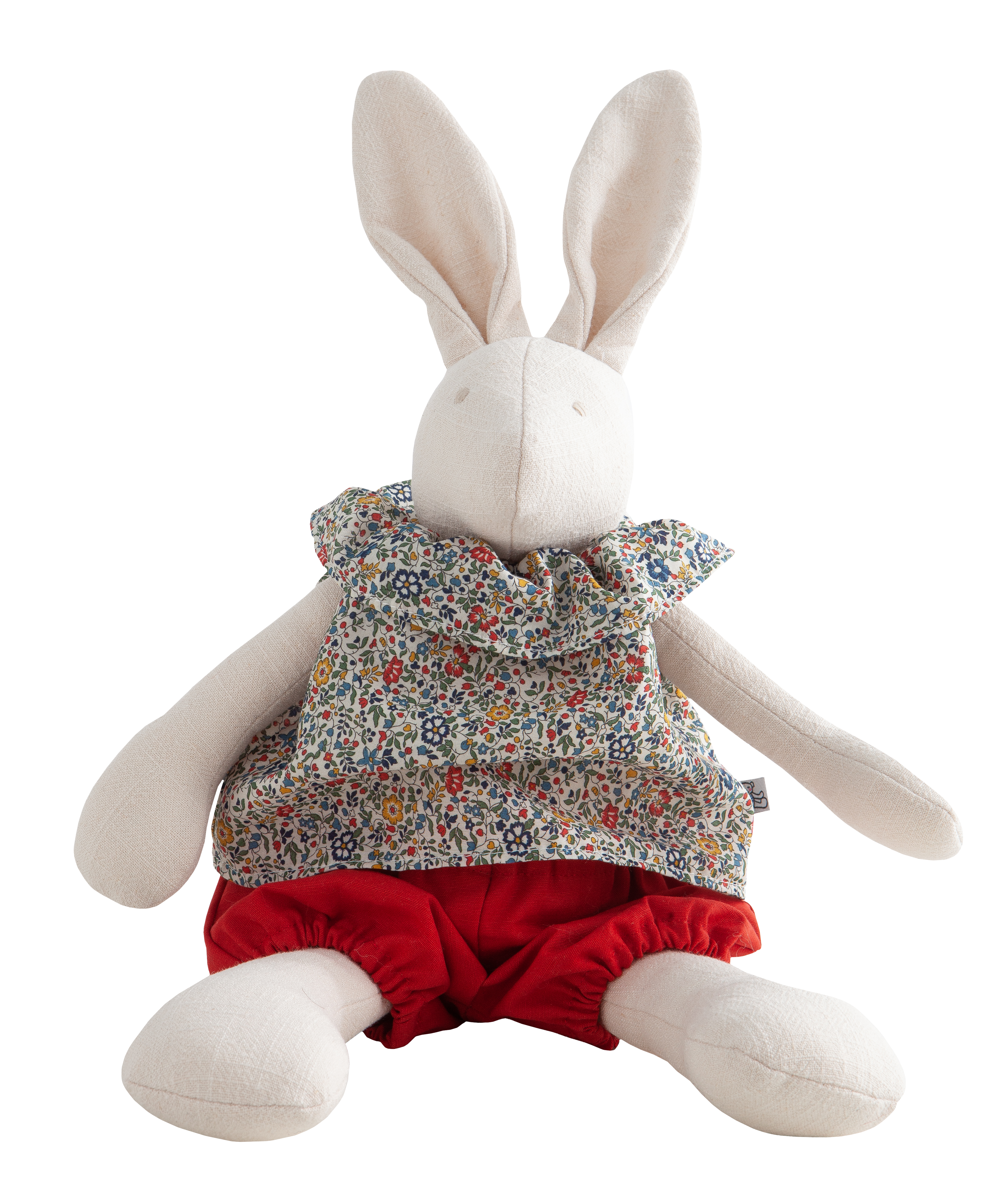 Josephine the Rabbit | Liberty Blue Bud Print