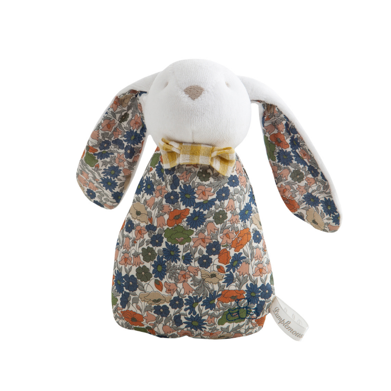 Pamplemousse Peluches Liberty Rabbit Rattle