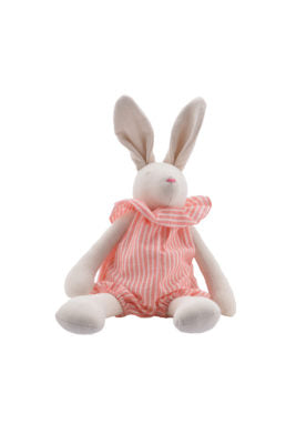 Josephine the Rabbit | Red Stripes Print