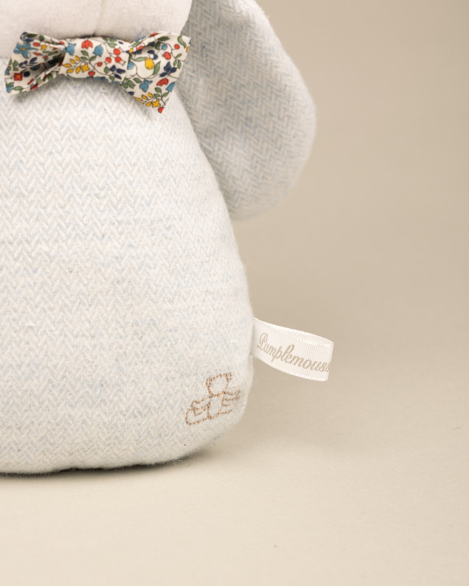 Pamplemousse Peluches Liberty Rabbit Rattle