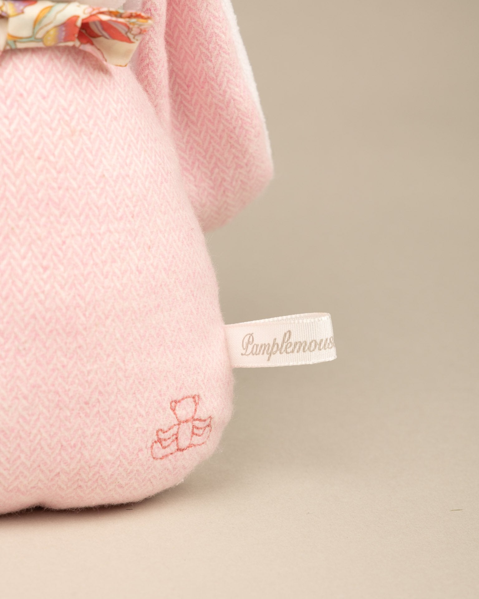 Pamplemousse Peluches Liberty Rabbit Rattle