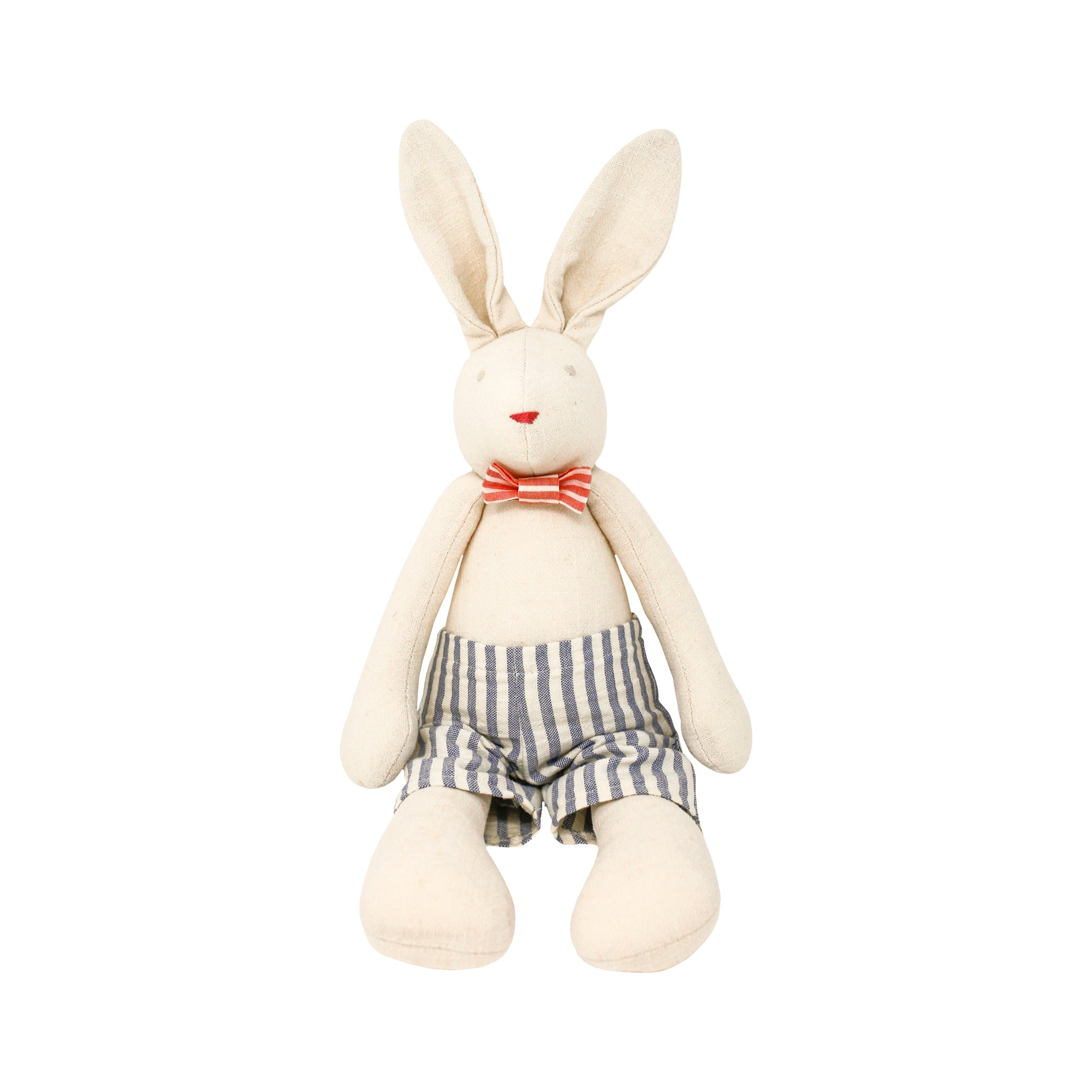 Arthus The Rabbit | Blue-Striped Linen Pants