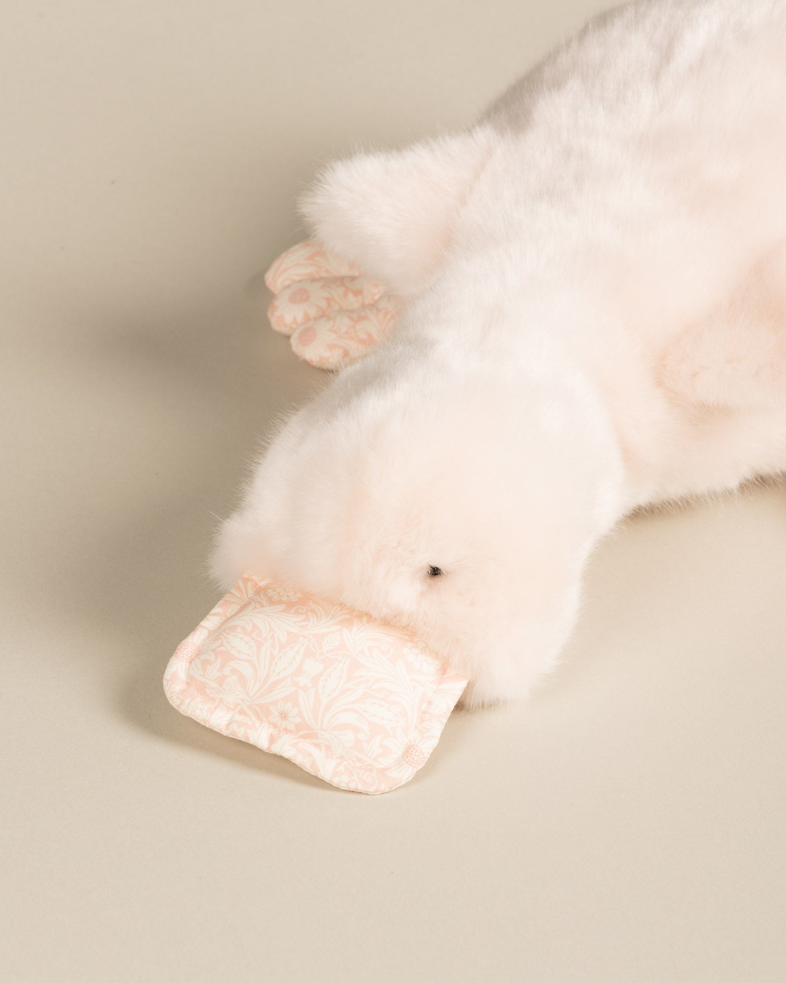 Aglae the Duck | Rose | Liberty Rose Print