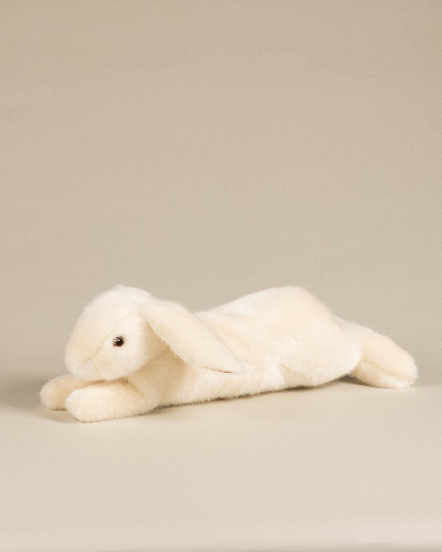 Martin the Rabbit | Beige | Orange Liberty Print