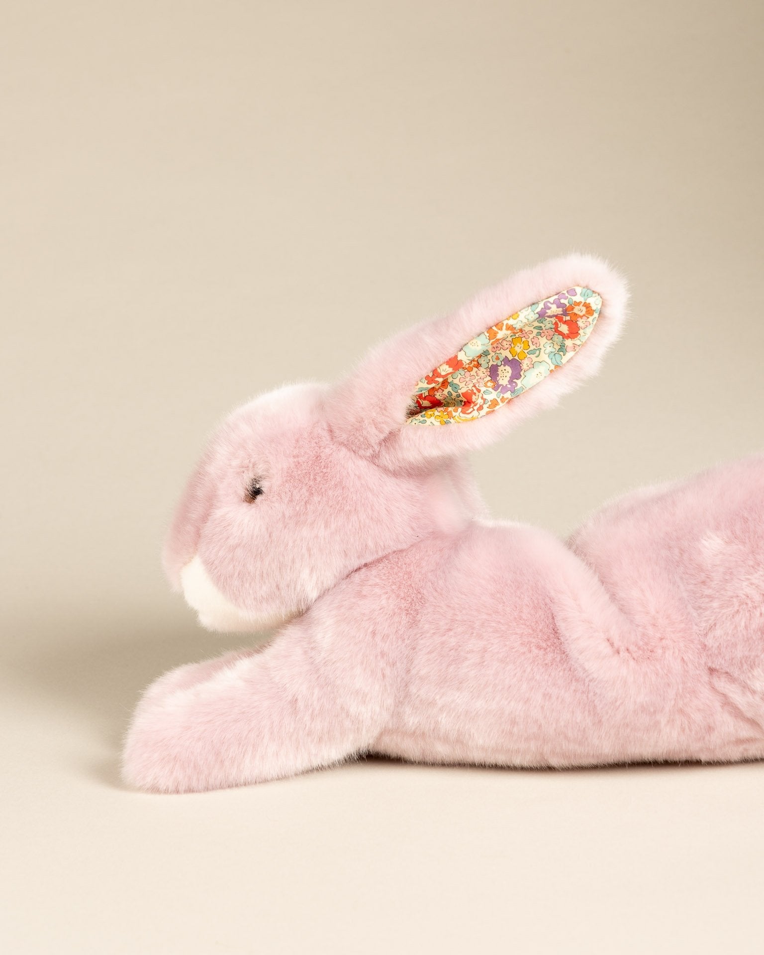 Martin the Rabbit | Parme | Orange Liberty Print