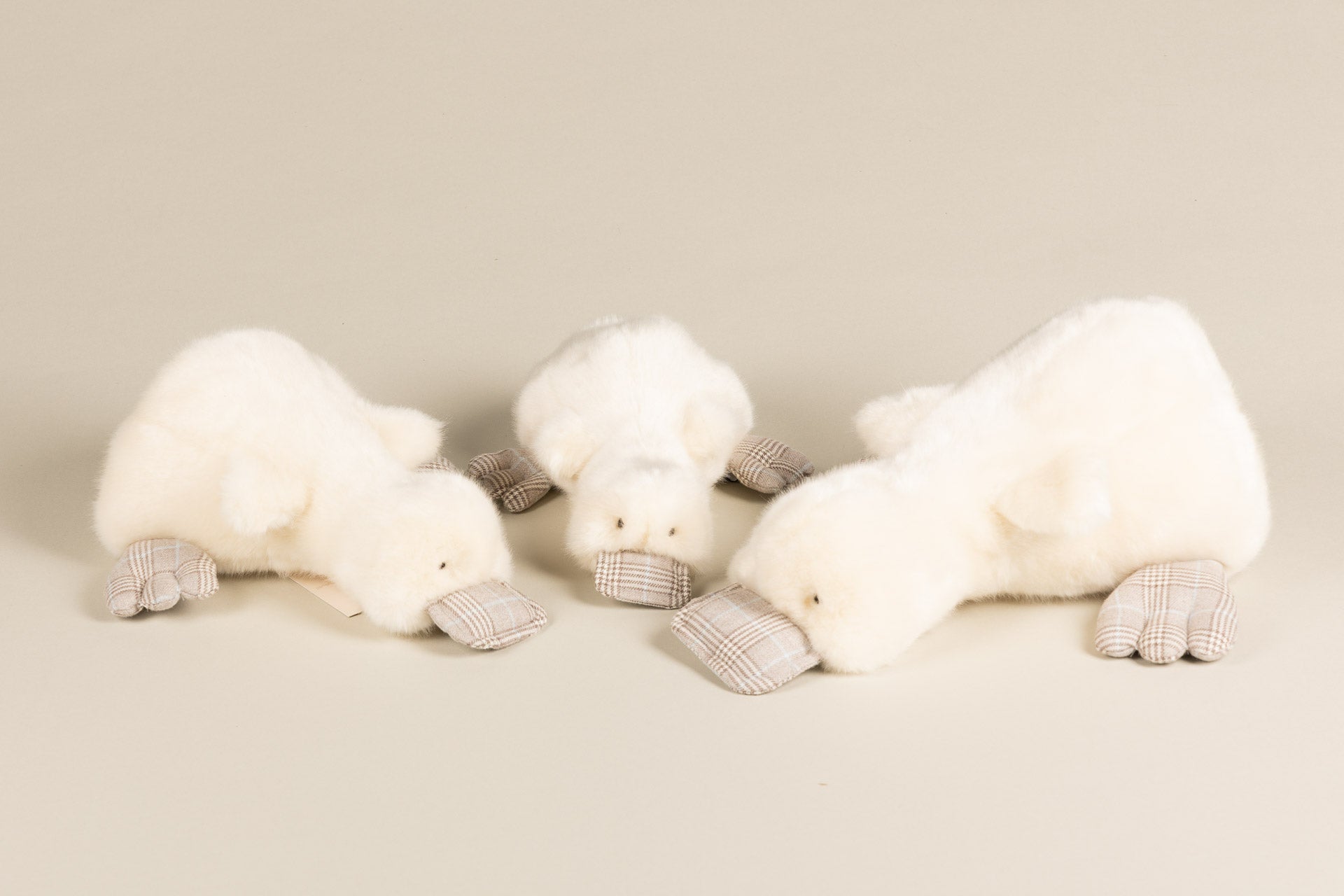 Aglae the Duck | Beige | Scottish Print