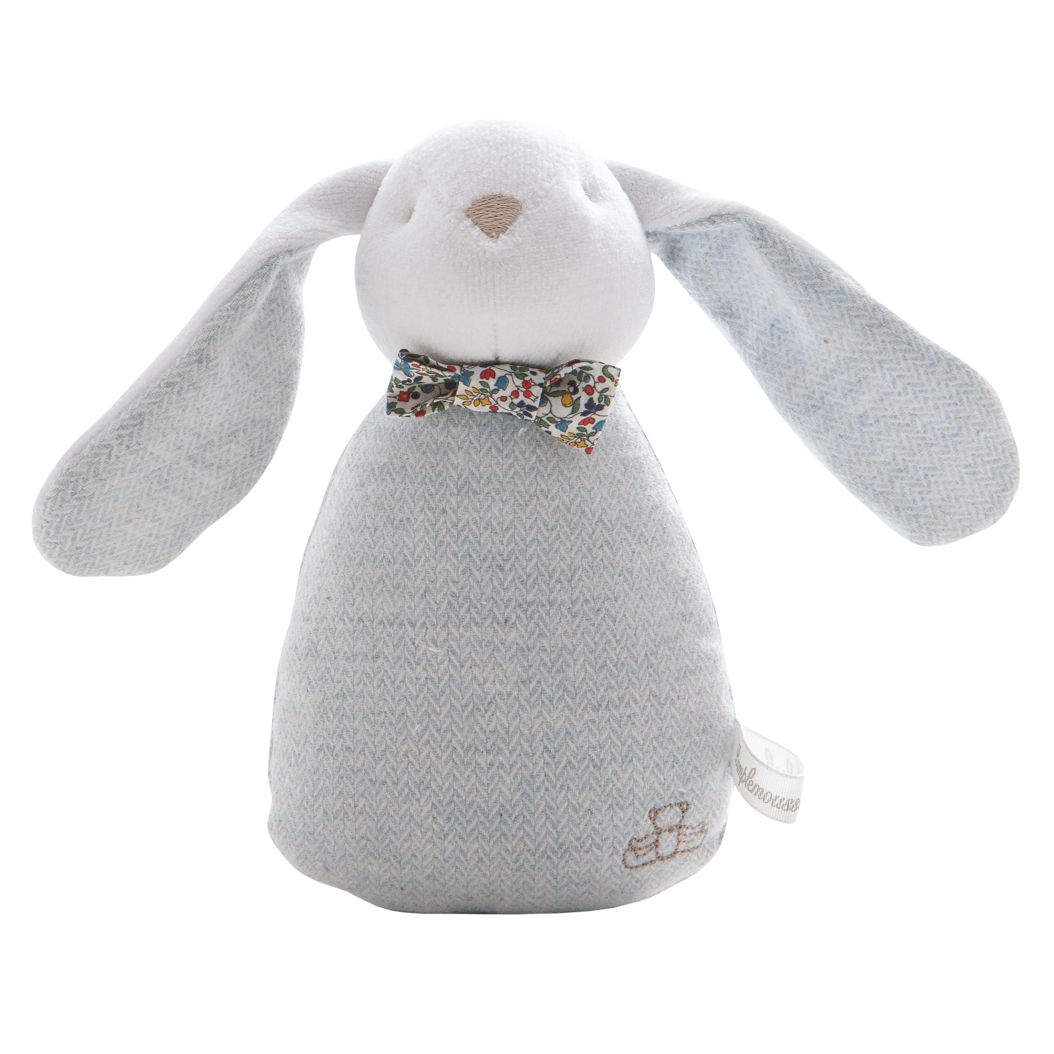 Pamplemousse Peluches Liberty Rabbit Rattle