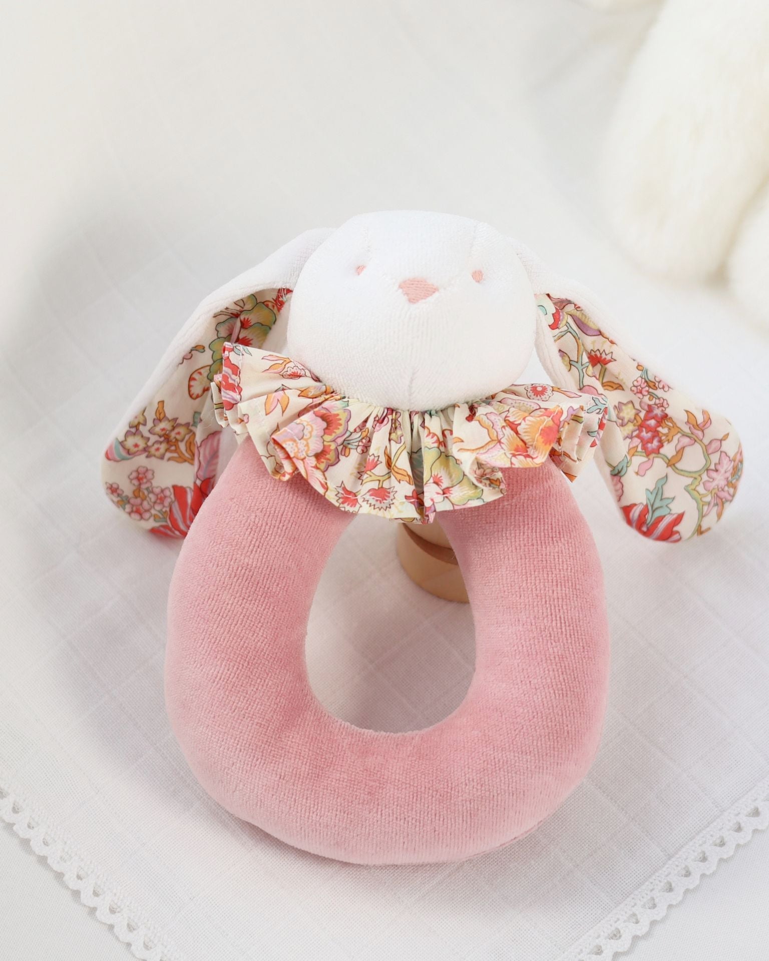 Rabbit Ring Rattle Rose
