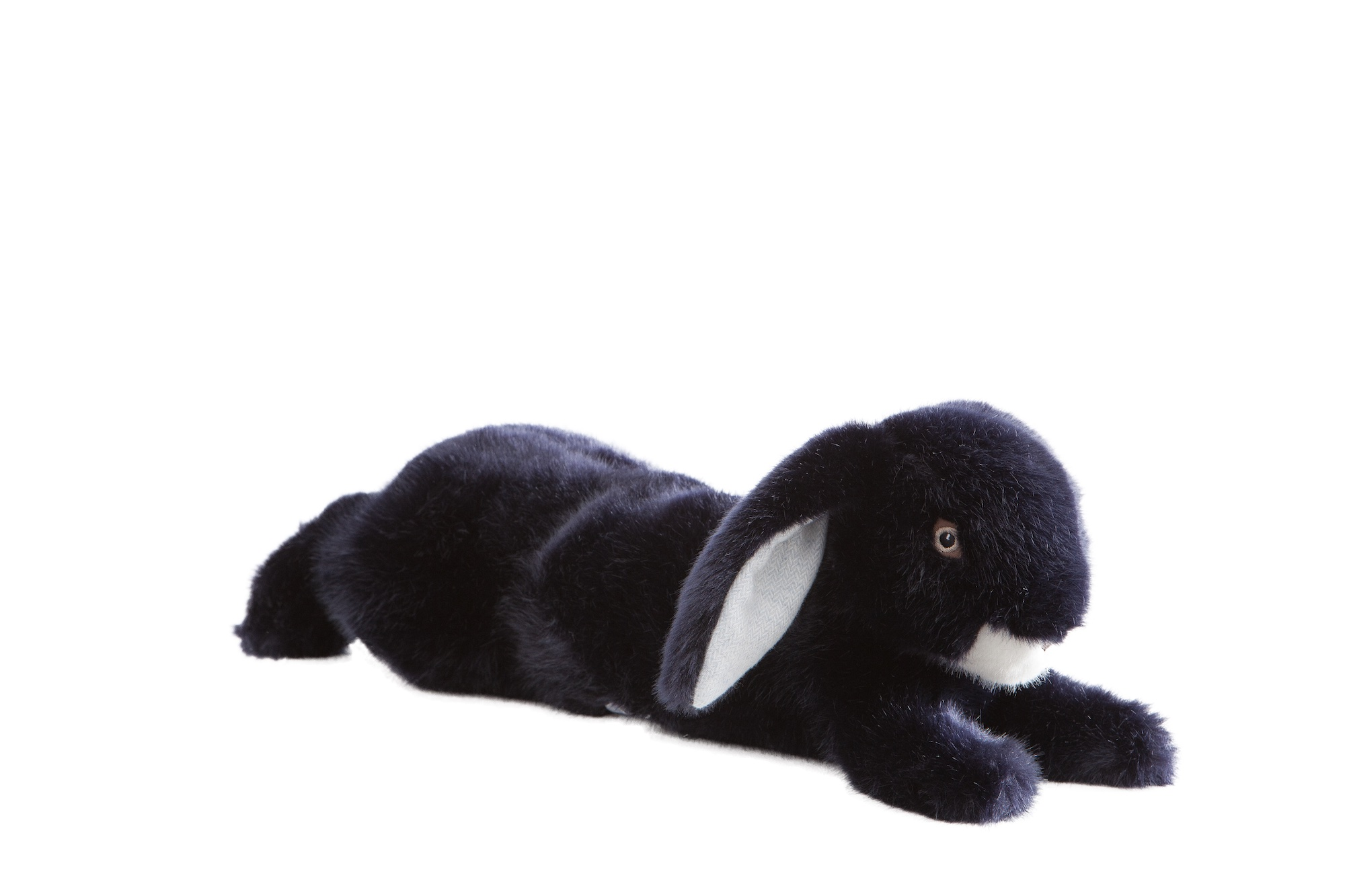 Martin the Rabbit | Navy | Chevron Print