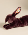 Martin the Rabbit | Prune | Orange Liberty Print