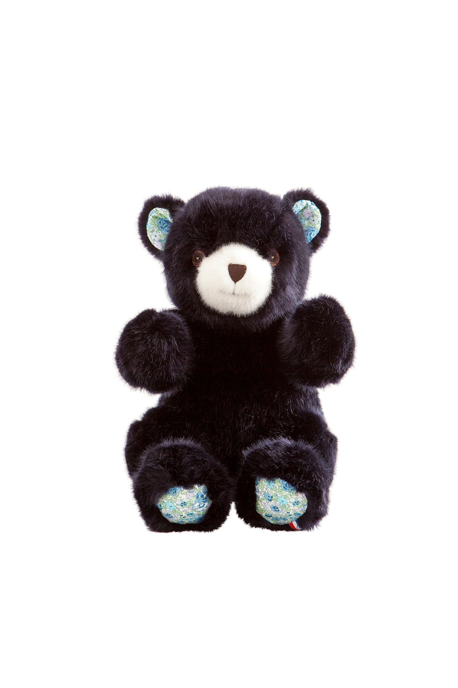 Robert the Bear | Navy | Light Blue Liberty Print