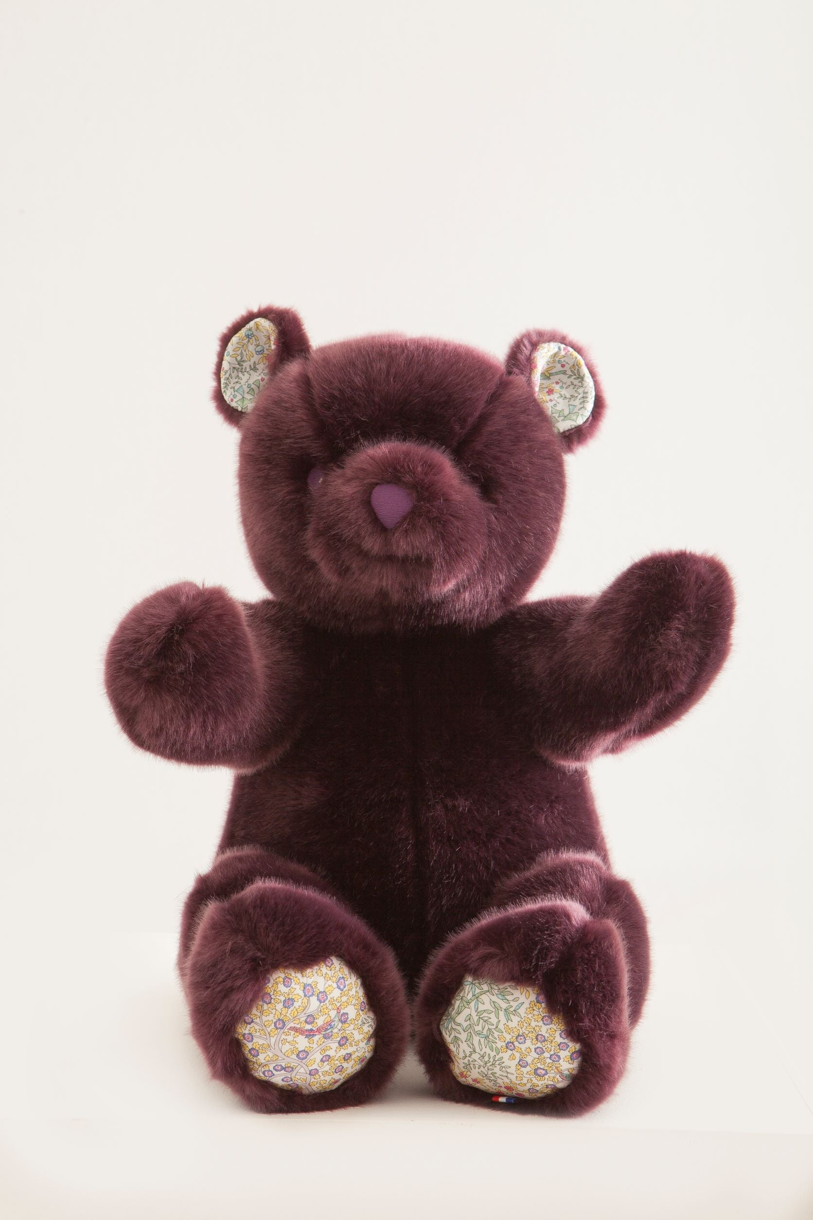 Robert the Bear | Prune | Green Garden Print