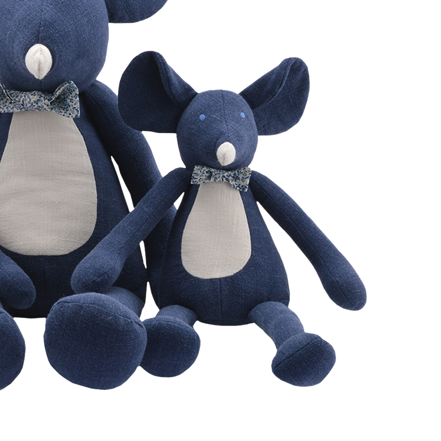 Jules the Mouse - Blue - Small