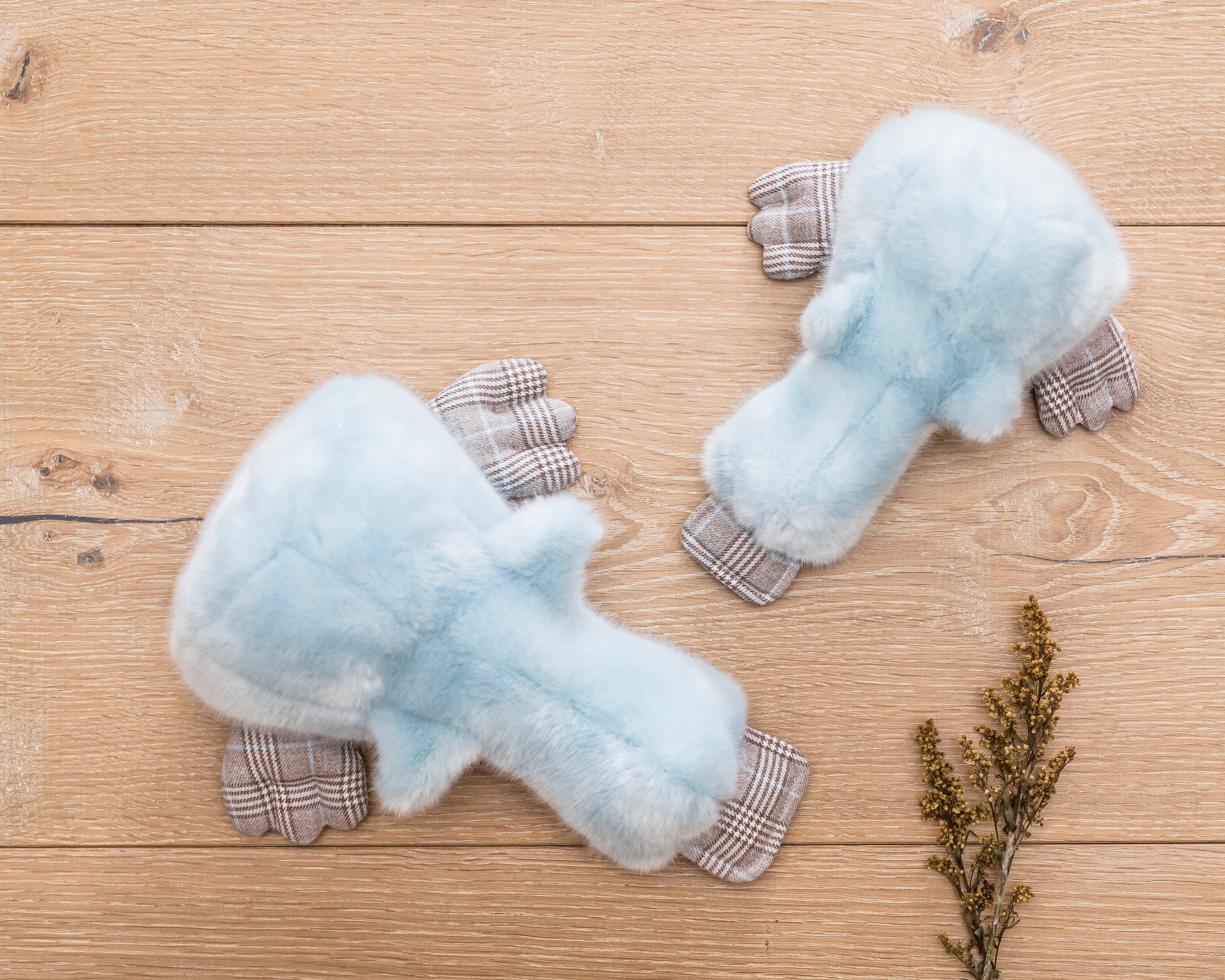 Aglae the Duck | Sky Blue | Scottish Print