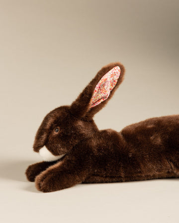 Martin the Rabbit | Chocolate | Liberty Print