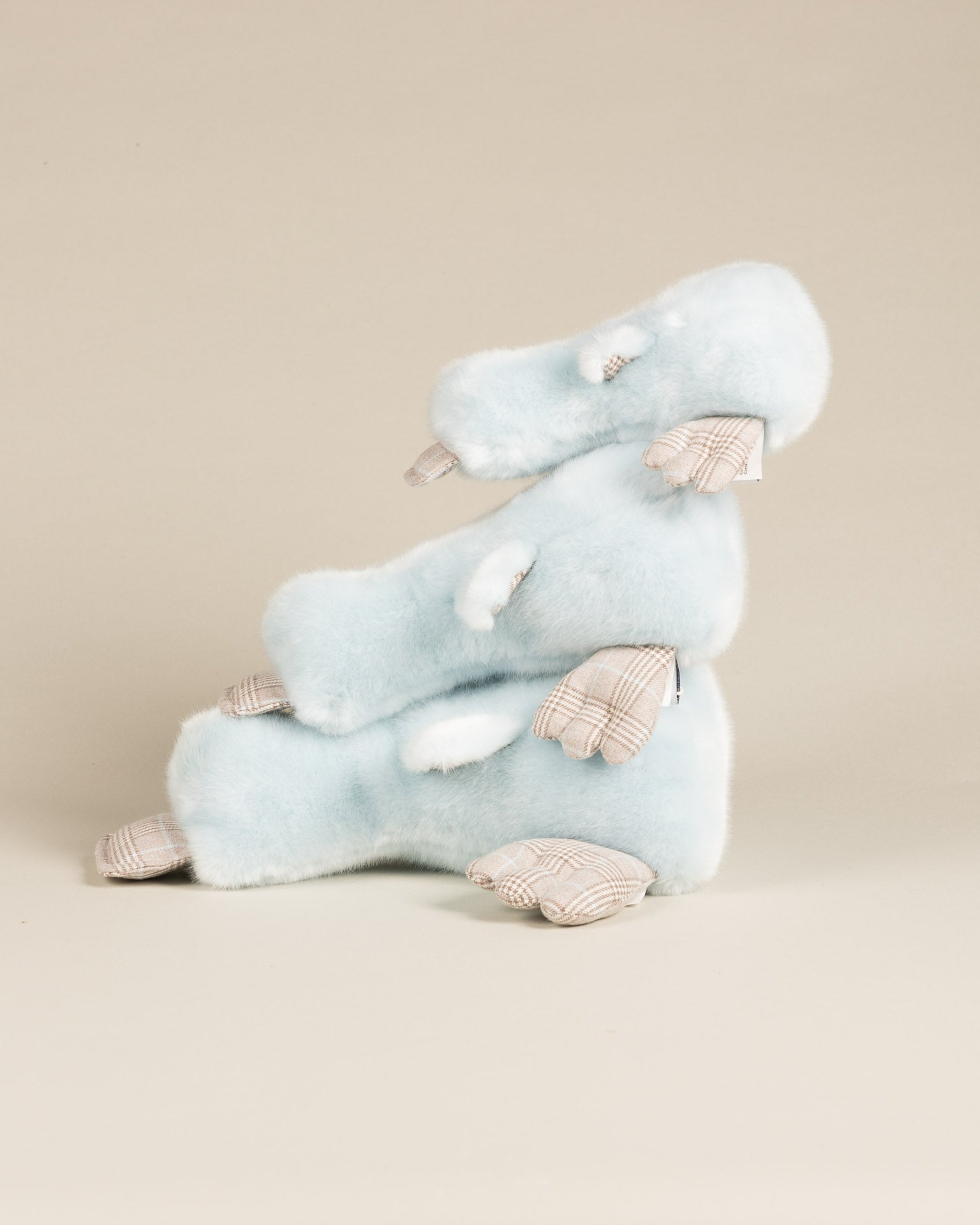 Aglae the Duck | Sky Blue | Scottish Print